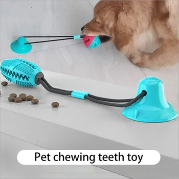 TPR Dog Chewing Toy Sucker Adjustable Durable Teeth Cleaning Training Molar Ball Toothbrush for Small Medium Dog Toys
TPR Dog Chewing Toy Sucker Adjustable Durable Teeth Cleaning Training Molar Ball Toothbrush for Small Medium Dog Toys