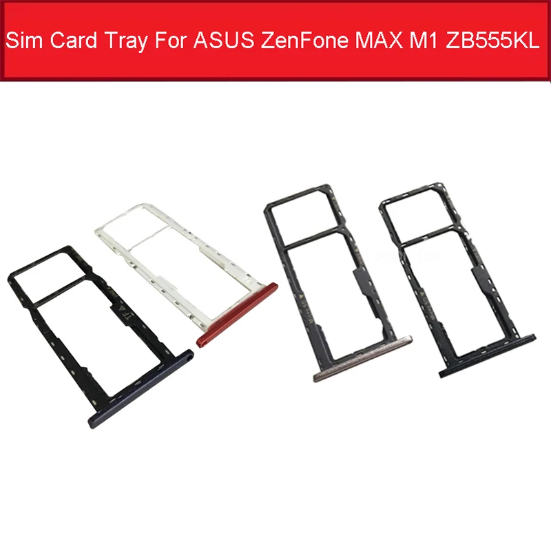 Genuine Dual Sim Card Tray Holder For Asus ZenFone MAX M1 ZB555KL Sim SD Card Slot Adapter Replacement Repair Parts
Genuine Dual Sim Card Tray Holder For Asus ZenFone MAX M1 ZB555KL Sim SD Card Slot Adapter Replacement Repair Parts