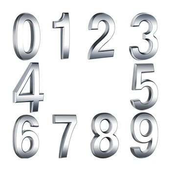 10 Pieces Self-Adhesive Door House Numbers Mailbox Numbers Street Address Numbers for Residence and Mailbox Signs, 0 to 9
10 Pieces Self-Adhesive Door House Numbers Mailbox Numbers Street Address Numbers for Residence and Mailbox Signs, 0 to 9