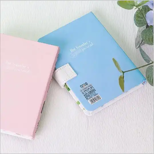 notebook diary paper planner student journal stationery school