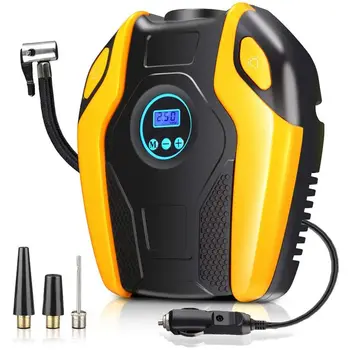 Tire Inflator, Air compressor Pump, 12V DC Portable Auto Tire pump with Digital Display up to 150PSI for Car, Bicycle and Other
Tire Inflator, Air compressor Pump, 12V DC Portable Auto Tire pump with Digital Display up to 150PSI for Car, Bicycle and Other