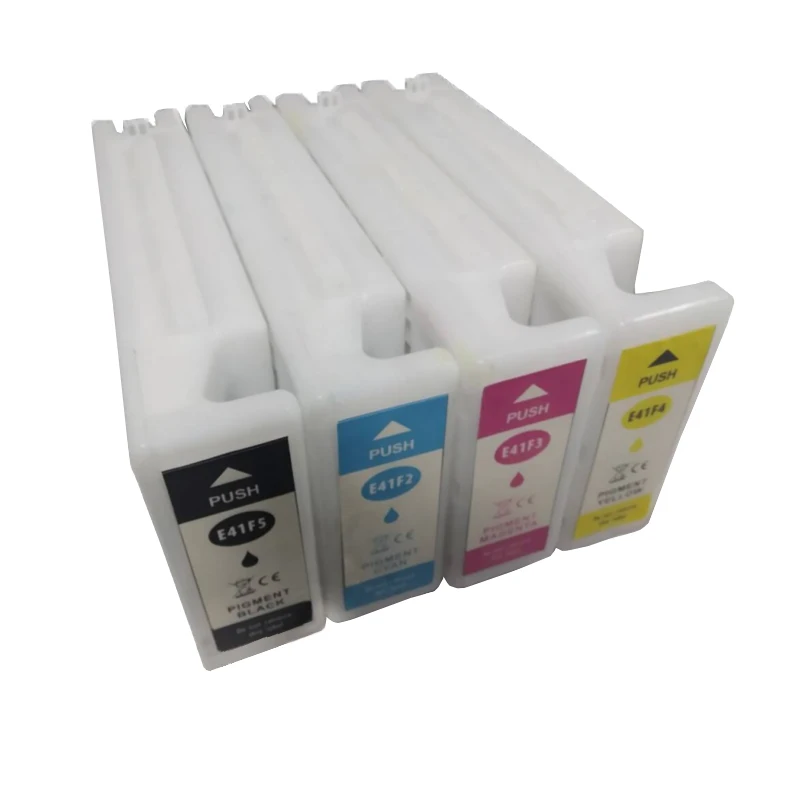 4Pac (1B+1C+1M+1Y) E41F5 E41F2 E41F3 E41F4 Compatible Ink Cartridge for EPSON SureColor T3400 T5400
4Pac (1B+1C+1M+1Y) E41F5 E41F2 E41F3 E41F4 Compatible Ink Cartridge for EPSON SureColor T3400 T5400