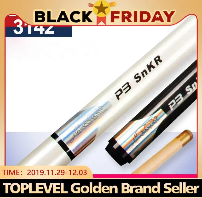 3142 Billiard Snooker Stick 9.5mm Tip With Mini Extension Snooker Cue Kit Durable Uni-Loc Joint Black White Color 2019
3142 Billiard Snooker Stick 9.5mm Tip With Mini Extension Snooker Cue Kit Durable Uni-Loc Joint Black White Color 2019