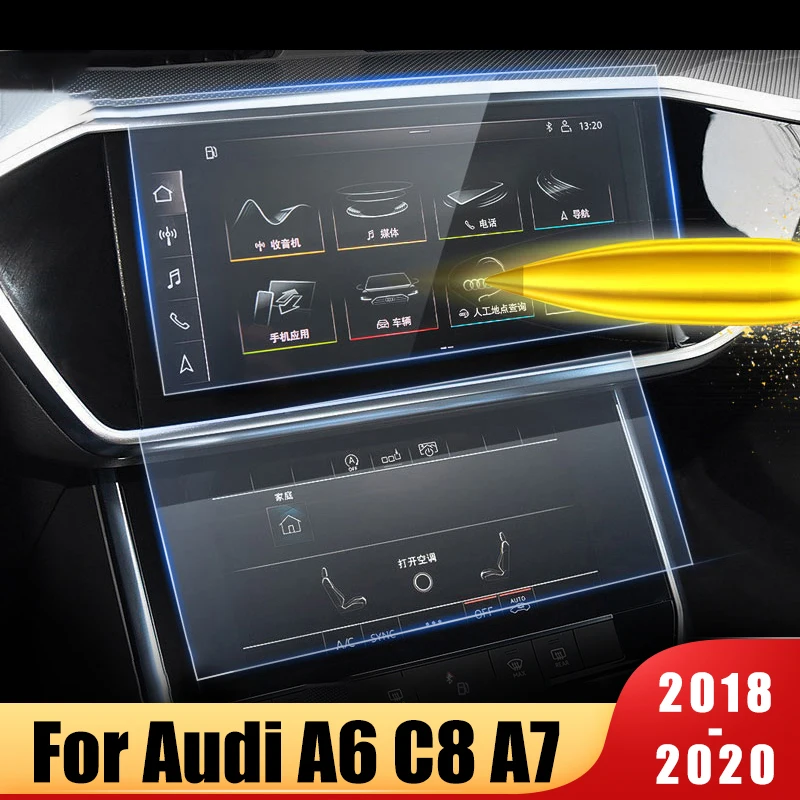 For Audi A6 C8 A7 2018 2019 2020 Glass Car Navigation Screen Protective Film Radio GPS LCD Dash Board Screen Guard Accessories
For Audi A6 C8 A7 2018 2019 2020 Glass Car Navigation Screen Protective Film Radio GPS LCD Dash Board Screen Guard Accessories