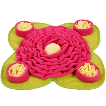 Pet Sniffing Pad Interactive Pet Dog Toy Round Sniffing Pad Washable Training Blanket Feeding Mat Stitching Multicolor Dog Toy
Pet Sniffing Pad Interactive Pet Dog Toy Round Sniffing Pad Washable Training Blanket Feeding Mat Stitching Multicolor Dog Toy