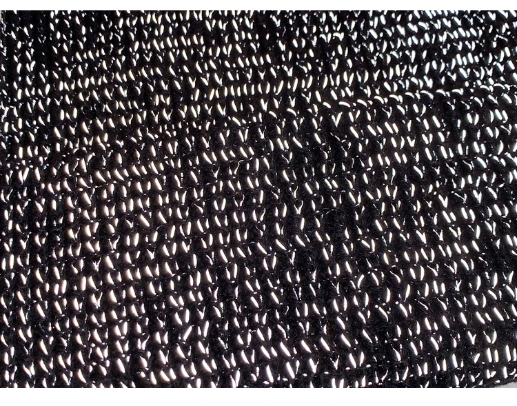 Reflective beanie packaging and label detail