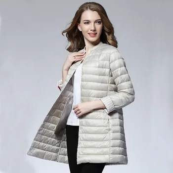 Woman Spring XXL Warm Coat Ultra Light Duck Down Jacket Long Female Overcoat Slim Solid Jackets Winter Coat Portable Parkas
Woman Spring XXL Warm Coat Ultra Light Duck Down Jacket Long Female Overcoat Slim Solid Jackets Winter Coat Portable Parkas