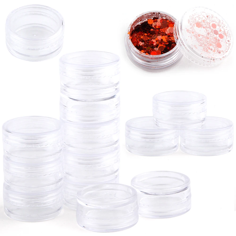 50Pcs 2.5g Empty Bottle Plastic Storage Cream Jars Cosmetic Container Refillable Shampoo Bottles Makeup Organizer Portable Boxes
50Pcs 2.5g Empty Bottle Plastic Storage Cream Jars Cosmetic Container Refillable Shampoo Bottles Makeup Organizer Portable Boxes