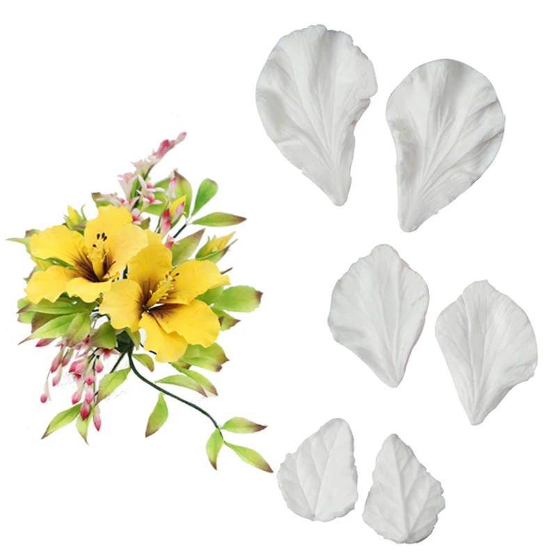 Flower Hibiscus Veiner Silicone Mold Texture Fondant Mould Cake Decorating Tool Chocolate Gumpaste Sugarcraft Tools C408
Flower Hibiscus Veiner Silicone Mold Texture Fondant Mould Cake Decorating Tool Chocolate Gumpaste Sugarcraft Tools C408