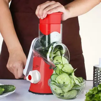 Manual Rotary Cheese Grater Round Tumbling Box Shredder For Vegetable Potat With Fine Shredding Blade
Manual Rotary Cheese Grater Round Tumbling Box Shredder For Vegetable Potat With Fine Shredding Blade