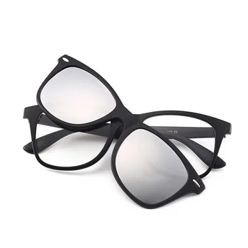 TR90 Round Sunglasses Clip Magnetic Sunglasses Frame With Clip Sun glasses Include Frame Polarized Clip on Sunglass
TR90 Round Sunglasses Clip Magnetic Sunglasses Frame With Clip Sun glasses Include Frame Polarized Clip on Sunglass