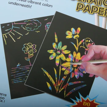 10pcs Blank Engraving Boards Scraper Picture Board Scratch Paper Art Scratchboard with 1pc Engraving Art Scraper Tool
10pcs Blank Engraving Boards Scraper Picture Board Scratch Paper Art Scratchboard with 1pc Engraving Art Scraper Tool