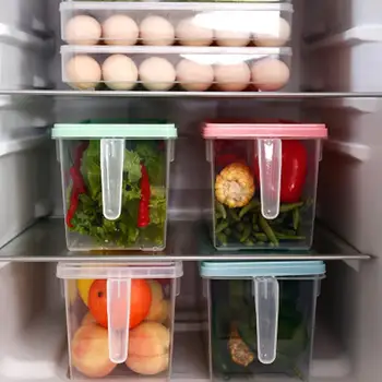 Multi-Layer Kitchen Crisper Practical Multipurpose Refrigerator Boxes Preservation Box Save Space Grain Moisture Proof Durable
Multi-Layer Kitchen Crisper Practical Multipurpose Refrigerator Boxes Preservation Box Save Space Grain Moisture Proof Durable