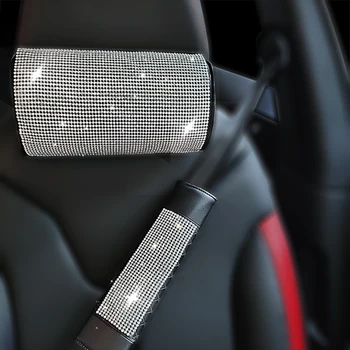 Crystal Car Styling Seat Neck Pillow Protection PU Auto Headrest Support Rest Travelling Car Headrest Neck Interior Accesories
Crystal Car Styling Seat Neck Pillow Protection PU Auto Headrest Support Rest Travelling Car Headrest Neck Interior Accesories