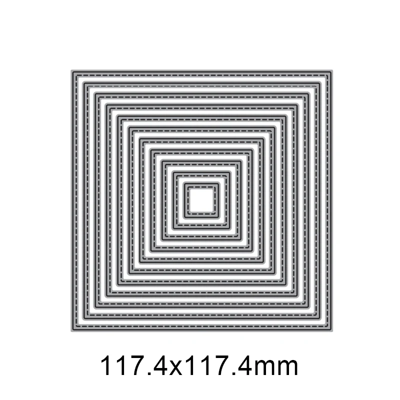 2021 New Arrival Metal Cutting Dies Dian Square frame For DIY Scrapbooking Decorative Card Making Embossing Craft
2021 New Arrival Metal Cutting Dies Dian Square frame For DIY Scrapbooking Decorative Card Making Embossing Craft