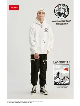 Newest Japanese Funny Cat Wave Printed Fleece Hoodies 2019 Winter Japan Style Hip Hop Casual Sweatshirts KODAK Streetwear
Newest Japanese Funny Cat Wave Printed Fleece Hoodies 2019 Winter Japan Style Hip Hop Casual Sweatshirts KODAK Streetwear