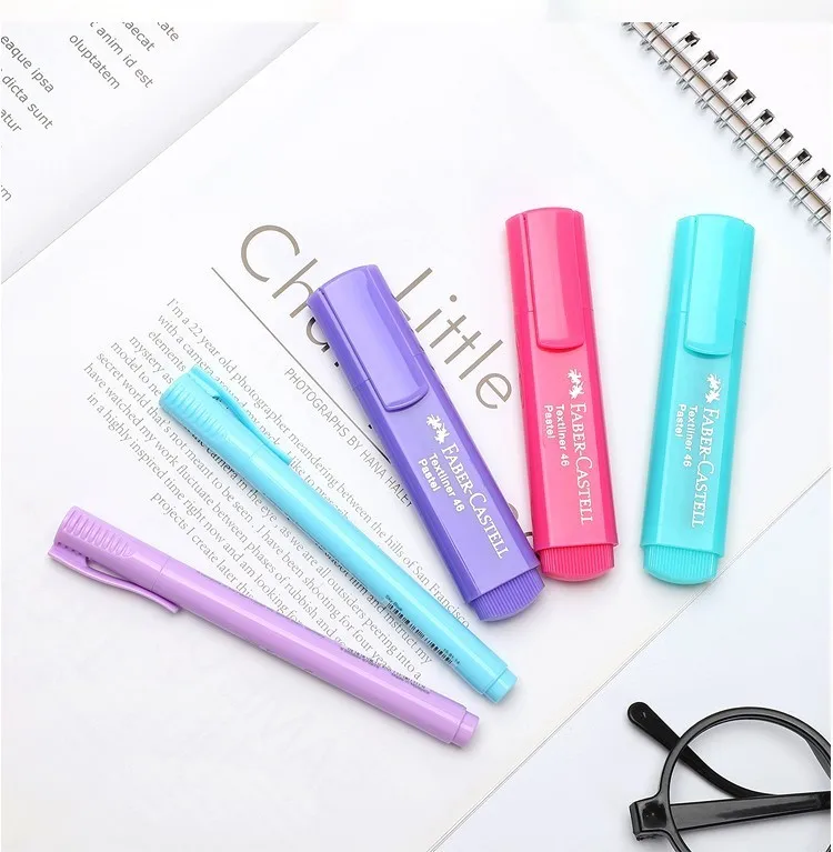 1Pc Faber-Castell Macarons Highlighter Marker Pen Color Highlighting Tasteless Marker Fresh Multicolor Stationery Candy Colors
1Pc Faber-Castell Macarons Highlighter Marker Pen Color Highlighting Tasteless Marker Fresh Multicolor Stationery Candy Colors