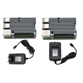 for Raspberry Pi 4B 4G RAM DIY Kit Support 2.4 / 5.0 GHz WIFI Bluetooth 5.0 with Aluminum CNC Alloy Protective Gray Case 5V 3A P
for Raspberry Pi 4B 4G RAM DIY Kit Support 2.4 / 5.0 GHz WIFI Bluetooth 5.0 with Aluminum CNC Alloy Protective Gray Case 5V 3A P