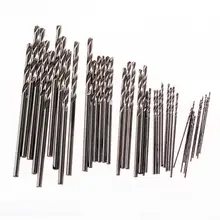 

60pcs High Quality HSS straight shank twist drill 0.5-1.0 mm walnut vajra bodhi Pearl beads punch tiny little bit