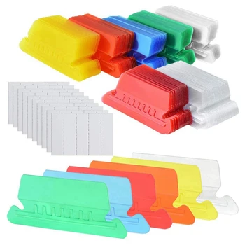 180 Sets File Document Tabs 2 Inch Hanging Folder Tabs and Multicolor Inserts for Quick Identification of Hanging Files
180 Sets File Document Tabs 2 Inch Hanging Folder Tabs and Multicolor Inserts for Quick Identification of Hanging Files