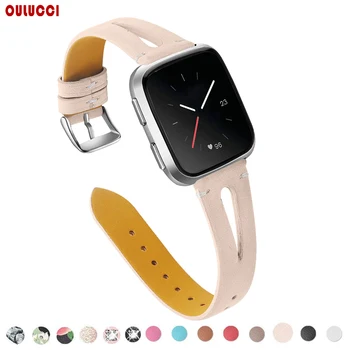 OULUCCI band Compatible with Fitbit Versa 2 / Fitbit Versa Lite/Fitbit Versa strap Band Genuine Leather Accessories women
OULUCCI band Compatible with Fitbit Versa 2 / Fitbit Versa Lite/Fitbit Versa strap Band Genuine Leather Accessories women