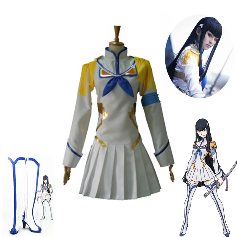 Костюм для косплея аниме Kill La Kill Kiryuuin Satsuki, униформа для мужчин и женщин
Костюм для косплея аниме Kill La Kill Kiryuuin Satsuki, униформа для мужчин и женщин