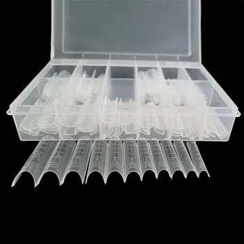 120pcs xl long C Curve Half Cover Nail Dual Forms Arch Top Forms UV Nail Acrylic Gel Extended False Tips
120pcs xl long C Curve Half Cover Nail Dual Forms Arch Top Forms UV Nail Acrylic Gel Extended False Tips