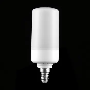 ICOCO E14/E27 99 LEDs Flame Flickering Bulb SMD2835 3 Gear Mode Simulation Flame Dynamic Lighting Drop Shipping Sale