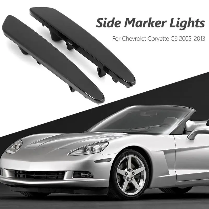 Front Corner Side Marker Lights without Bulbs Portable Practical Durable and Simple for Chevrolet Corvette 2005-2013
Front Corner Side Marker Lights without Bulbs Portable Practical Durable and Simple for Chevrolet Corvette 2005-2013