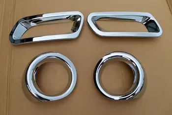 Chrome Front + Rear Fog Light lamp cover Bezels trim For Subaru XV 2012-2015
Chrome Front + Rear Fog Light lamp cover Bezels trim For Subaru XV 2012-2015