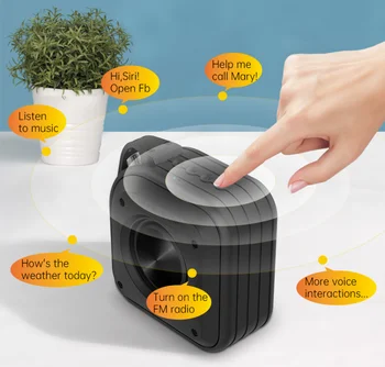 Intelligent voice assistant Bluetooth Speaker Portable Column wireless speaker waterproof subwoofer Music Center For PC Computer
Intelligent voice assistant Bluetooth Speaker Portable Column wireless speaker waterproof subwoofer Music Center For PC Computer