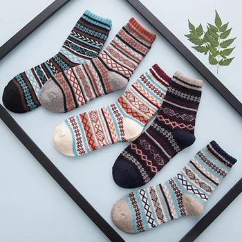 5 Pairs Fashion Warm, Soft, High Quality Men's Socks, Retro Wool Socks, Christmas Casual Colorful Socks
5 Pairs Fashion Warm, Soft, High Quality Men's Socks, Retro Wool Socks, Christmas Casual Colorful Socks