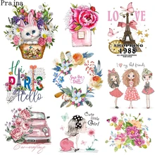 Fashion Butterfly Flower Thermal Heat Transfer For Clothes Cartoon Girl Applique Animal Iron-on Transfers For Clothing Stickers
Fashion Butterfly Flower Thermal Heat Transfer For Clothes Cartoon Girl Applique Animal Iron-on Transfers For Clothing Stickers