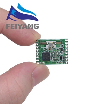 1PCS RFM69HW 868Mhz/433Mhz/915Mhz + 20dBm HopeRF Wireless Transceiver 868S2 Module For Remote/HM
1PCS RFM69HW 868Mhz/433Mhz/915Mhz + 20dBm HopeRF Wireless Transceiver 868S2 Module For Remote/HM