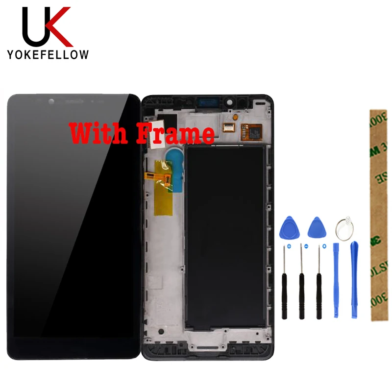 100% Tested LCD Display For Microsoft Nokia Lumia 950 LCD Display Screen With Touch Screen Assembly Have Frame
100% Tested LCD Display For Microsoft Nokia Lumia 950 LCD Display Screen With Touch Screen Assembly Have Frame
