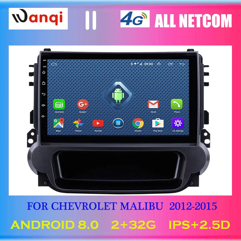 4G Lte All Netcom 9 inch Android 8.0 Radio GPS Navigation System for Chevrolet Malibu 2012 - 2015 with Bluetooth USB WIFI
4G Lte All Netcom 9 inch Android 8.0 Radio GPS Navigation System for Chevrolet Malibu 2012 - 2015 with Bluetooth USB WIFI