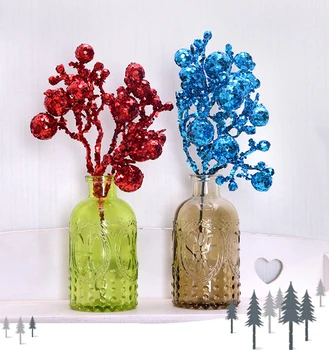 5pcs Cuttings Artificial Sequins Foam Cherry Berry Glitter Poinsettia Home Ornament Festival Christmas Tree Decor Party Supplies
5pcs Cuttings Artificial Sequins Foam Cherry Berry Glitter Poinsettia Home Ornament Festival Christmas Tree Decor Party Supplies