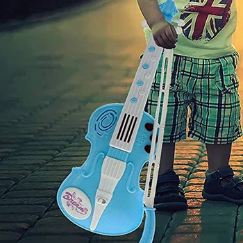 An Amazing Musical Instrument Violin Toy with 12 Music Demo Ringtones and Flashing Lights Color Blue
An Amazing Musical Instrument Violin Toy with 12 Music Demo Ringtones and Flashing Lights Color Blue