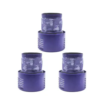 3pcs set Filter Vacuum Filter for Dyson V10 Cyclone Series V10 Absolute V10 Animal V10 Total Clean SV12
3pcs set Filter Vacuum Filter for Dyson V10 Cyclone Series V10 Absolute V10 Animal V10 Total Clean SV12