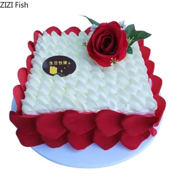 SIMULATION CAKE MODEL SQUARE ROSE CREAM BIRTHDAY CAKE MODEL FAKE CAKE SAMPLE PLASTIC DISPLAY WEDDING DECORATION ARTIFICIAL
SIMULATION CAKE MODEL SQUARE ROSE CREAM BIRTHDAY CAKE MODEL FAKE CAKE SAMPLE PLASTIC DISPLAY WEDDING DECORATION ARTIFICIAL