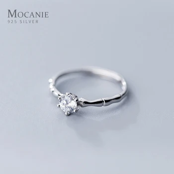 Mocanie Classic 925 Sterling Silver Bright Zircon Bamboo Joint Opening Finger Rng for Women Fashion Wedding Bands Fine Jewelry
Mocanie Classic 925 Sterling Silver Bright Zircon Bamboo Joint Opening Finger Rng for Women Fashion Wedding Bands Fine Jewelry