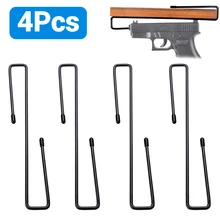 4Pcs Tactical Pistol Safe Hangers Gun Storage Hook Rack Holder Organizer for Hunting Handgun Hunting Shooting Accessory
4Pcs Tactical Pistol Safe Hangers Gun Storage Hook Rack Holder Organizer for Hunting Handgun Hunting Shooting Accessory