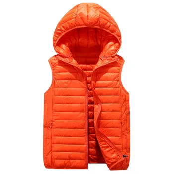 Parent-Child Hooded Vest Coat Autumn Winter Fashion Kids Light Causal Warm Outerwear Jacket For Boys Girls 110-180 CM Waistcoat
Parent-Child Hooded Vest Coat Autumn Winter Fashion Kids Light Causal Warm Outerwear Jacket For Boys Girls 110-180 CM Waistcoat