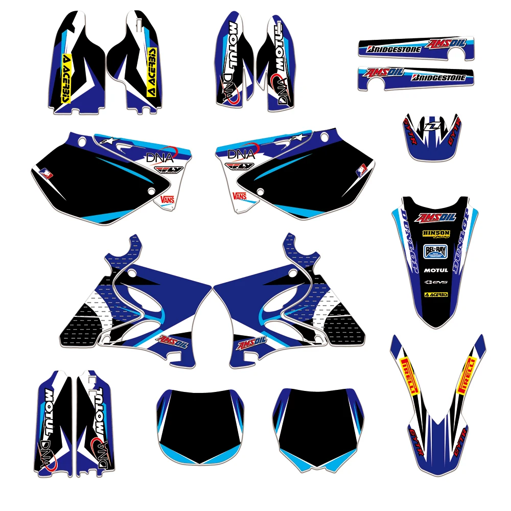 Complete Graphic Decal Sticker Kit DECO For Yamaha YZ125 YZ250 2002 2003 2004 2005 2006 2007 2008 2009 2010 2011 2012 2013 2014
Complete Graphic Decal Sticker Kit DECO For Yamaha YZ125 YZ250 2002 2003 2004 2005 2006 2007 2008 2009 2010 2011 2012 2013 2014