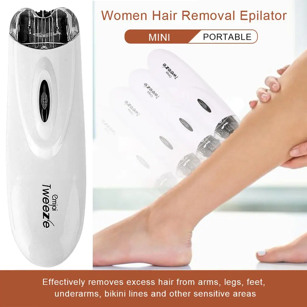 Фото Портативный Электрический пинцет для женщин эпилятор удаления волос на | Крем для удаления волос (4000632968335)