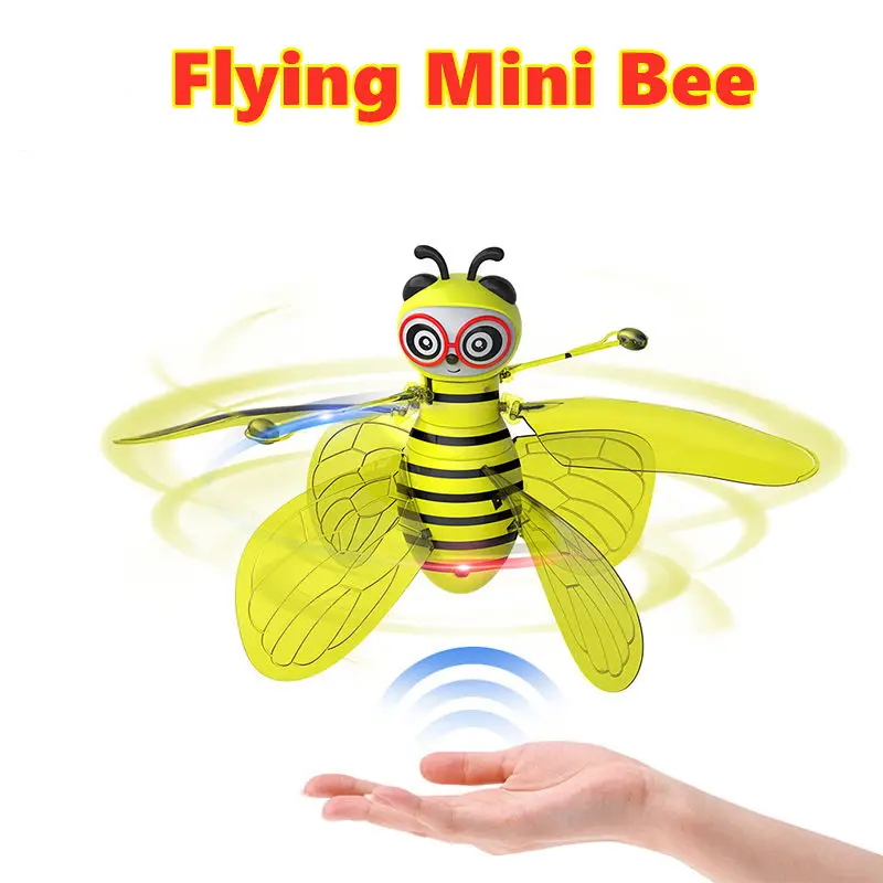 HOT USB RC Flying Mini Bee Remote Control Toys Electronic Infrared Induction Gesture Sensing Flying Ball Bee Aircraft Toys
HOT USB RC Flying Mini Bee Remote Control Toys Electronic Infrared Induction Gesture Sensing Flying Ball Bee Aircraft Toys