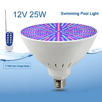 Submersible RGB LED Light For Aquarium Swimming Pool Underwater Lighting 12V 25W E27 Base Outdoor Lighting
Submersible RGB LED Light For Aquarium Swimming Pool Underwater Lighting 12V 25W E27 Base Outdoor Lighting