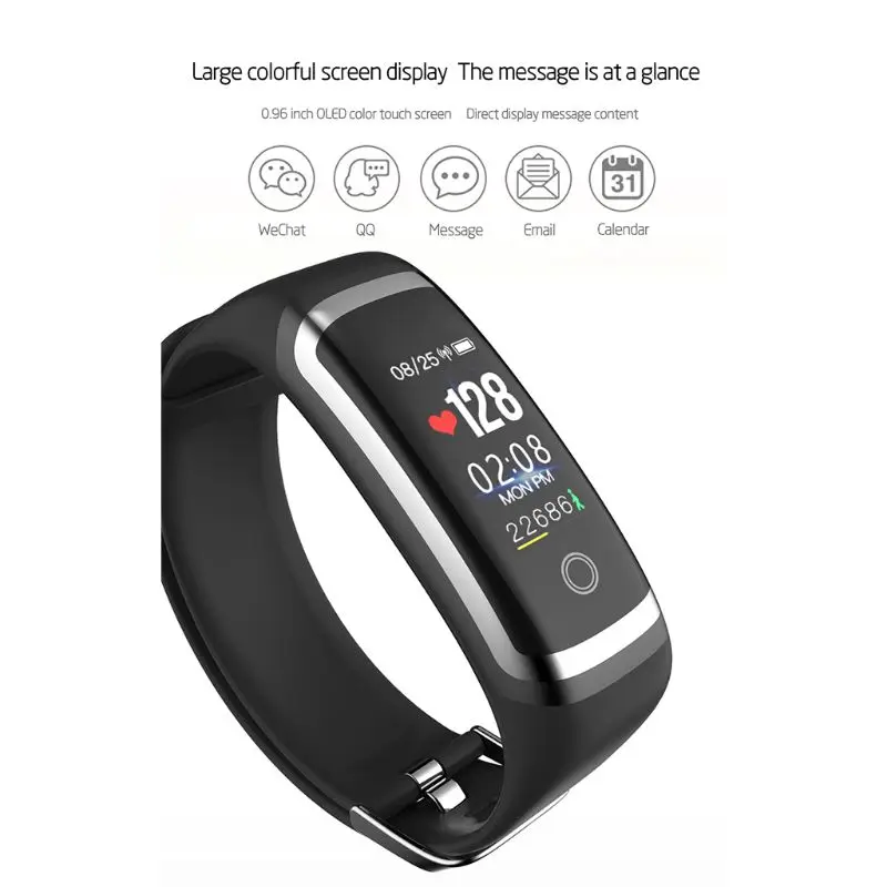 M4 M4 USB Direct Charging Smart Watch Wristband Bracelet Waterproof Heart Rate Blood Pressure Monitor Pedometer Fitness Tracker
M4 M4 USB Direct Charging Smart Watch Wristband Bracelet Waterproof Heart Rate Blood Pressure Monitor Pedometer Fitness Tracker