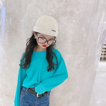 Girls' sweater autumn new 2020 loose round neck long sleeve design sense of western style cross casual sweater trend
Girls' sweater autumn new 2020 loose round neck long sleeve design sense of western style cross casual sweater trend