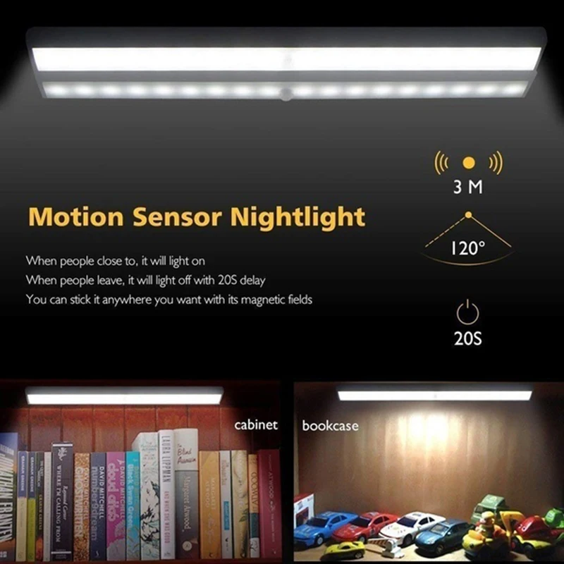 19*3*1.5cm 10 LED Wireless Motion Sensor Light Infrared Induction Lamp Super Bright Light New Cold White / Warm White
19*3*1.5cm 10 LED Wireless Motion Sensor Light Infrared Induction Lamp Super Bright Light New Cold White / Warm White